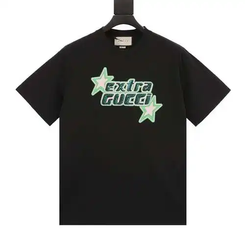 G Home logo embroidered sequin embroidered short sleeves