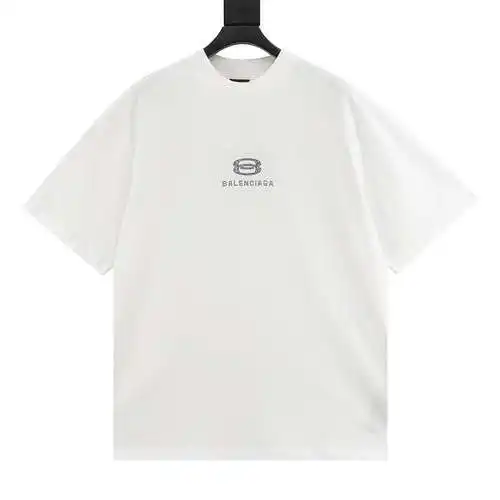 BLCG24ss new front and back 8-figure hot diamond short-sleeved T-shirt
