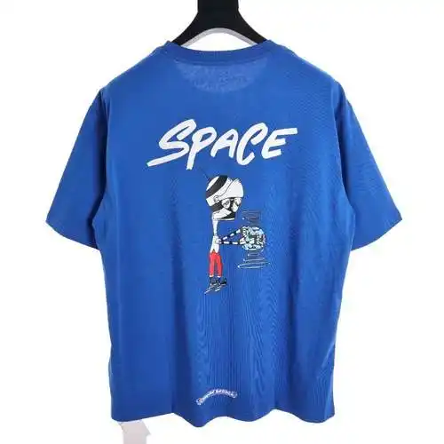CH cartoon print short-sleeved T-shirt