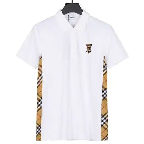 Burberry BRB 24SS embroidered small label summer new T-shirt lapel short-sleeved POLO shirt