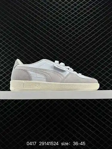 2 Artículo retro Puma Palermo OG Zapatillas de entrenamiento morales de corte bajo, antideslizantes 