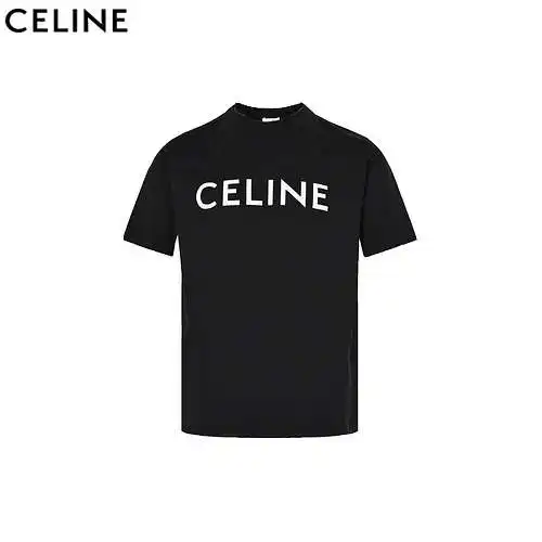 CE/Céline classic solid color 10g0 letter print pattern short sleeves