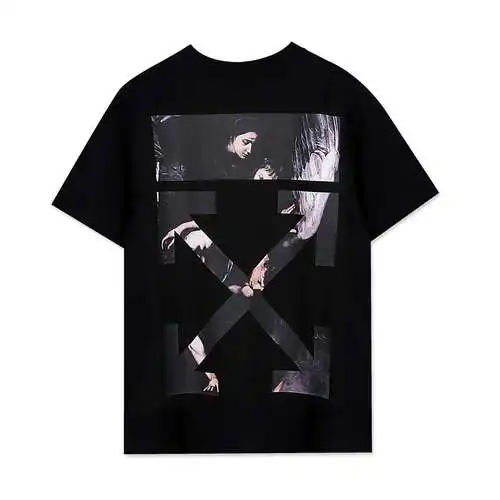 OW Ravaggio oil painting arrow style short-sleeved T-shirt