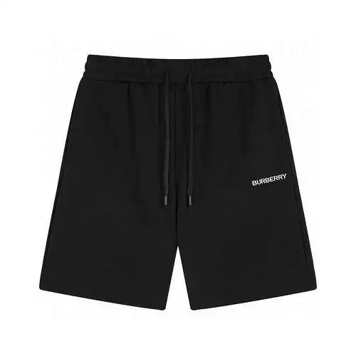 Burberry BBR letter embroidered loose shorts