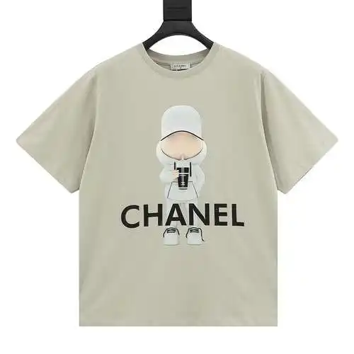 CHA*NEL / Chanel doll print LOGO short-sleeved T-shirt