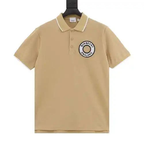 BBR 23SS towel embroidered hoop short-sleeved polo shirt