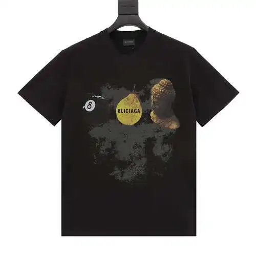BLCG custard apple fruit print short-sleeved T-shirt