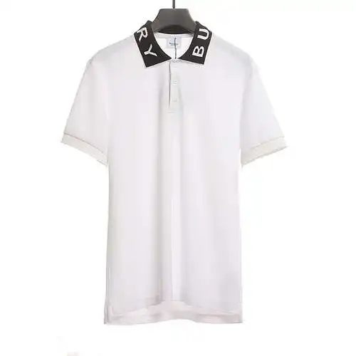 BBR Burberry neckline letters POLO white
