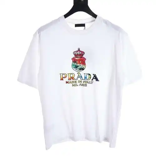 PRD gradient crown logo printed short sleeves
