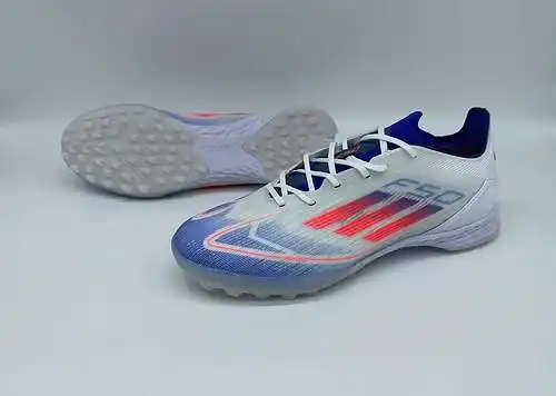 Llegada) ADIDAS Adidas F50+ zapatillas de fútbol ultraligeras TF clavos rotos Adidas F50 TF 39-45