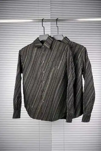 LV diagonal cut letter shirt
