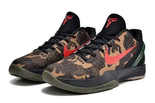 Zapatos para hombre y mujer de sexta generación de Kobe Bryant [cojines de aire delanteros y trasero