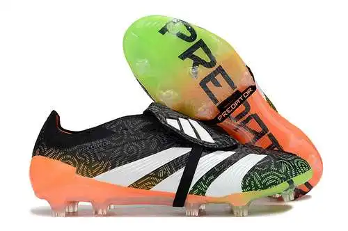 Llegada) Zapatillas de fútbol Adidas Falcon 24 totalmente tejidas de caña alta FG con cordones PREDA