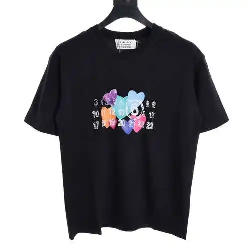 MM6 love digital print short sleeves