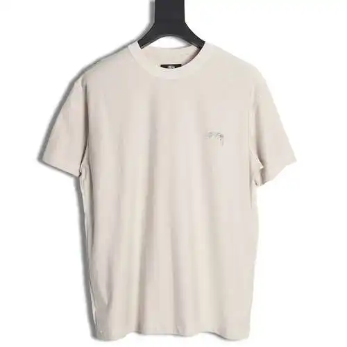 Stu*ssy Stu*ssy 24SS small logo printed short-sleeved T-shirt