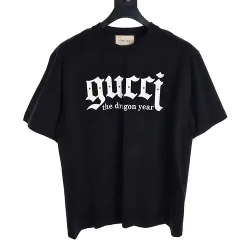 GC printed handmade copper nail short sleeves