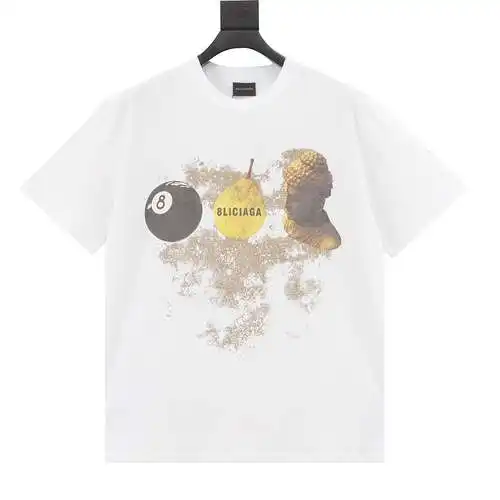 BLCG custard apple fruit print short-sleeved T-shirt