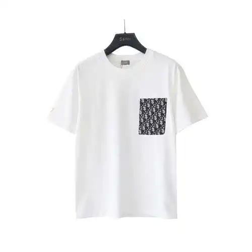 CD Dior 24SS logo patch bag➕embroidered logo short-sleeved T-shirt