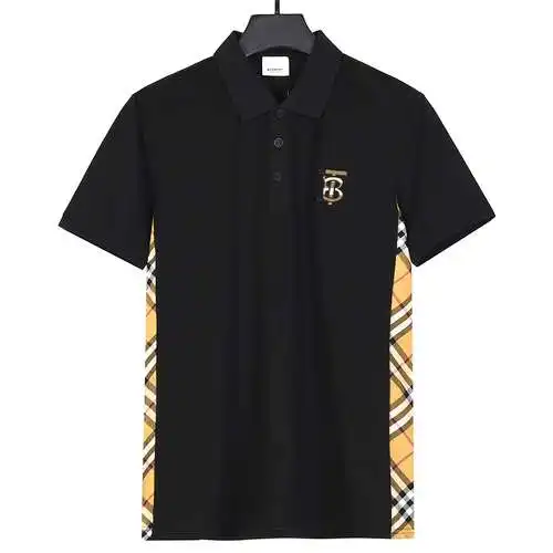 Burberry BRB 24SS embroidered small label summer new T-shirt lapel short-sleeved POLO shirt