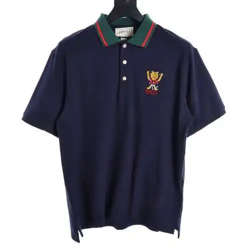 GC Cartoon Tiger Embroidered Polo Shirt