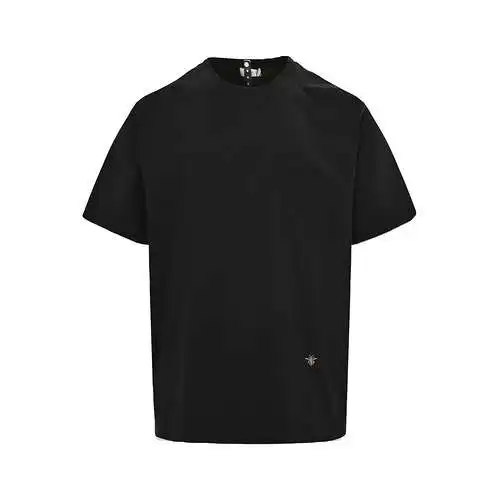 CD/Dior classic hem bee embroidered short sleeves