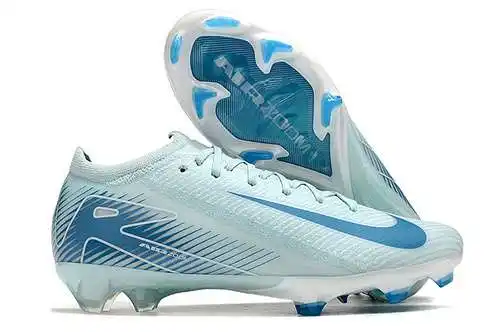 Llegada) Zapatillas de fútbol FG de punto impermeables y totalmente acolchadas con aire integradas N