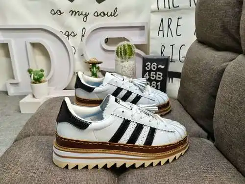 981D CLOT x Adidas originals El nuevo diseño de Superstar Edison Chen. Todo el cuerpo del calzado se