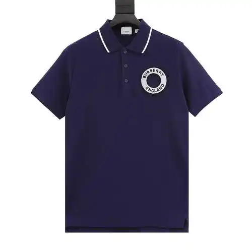 BBR 23SS towel embroidered hoop short-sleeved polo shirt