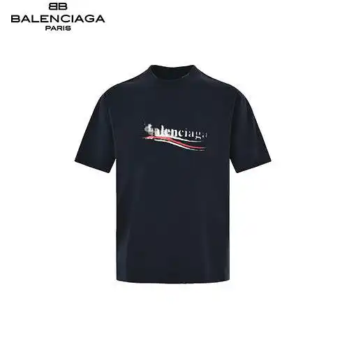 BLCG/Balenciaga 24FW inkjet cola short sleeves