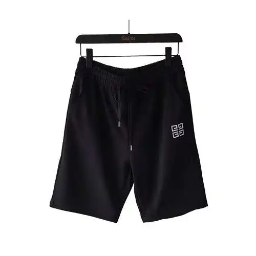 GVC Givenchy 24SS letter simple LoGO logo embroidered trousers