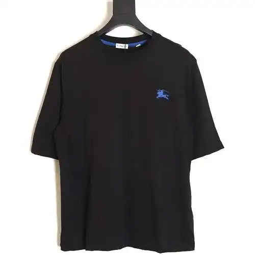 BBR Burberry 24SS embroidered war horse short-sleeved T-shirt