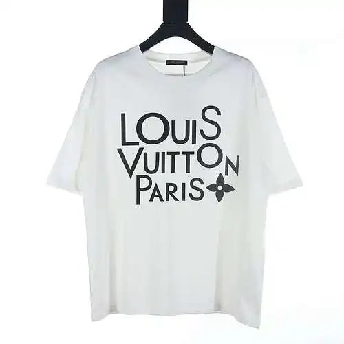 LV large letter short sleeve T-shirt