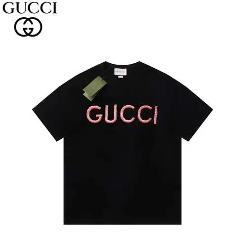 GC/Gucci 24S embroidered LOGO short sleeves