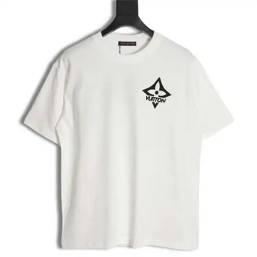 LV Louis Vuitton 23SS foam letter print short-sleeved T-shirt