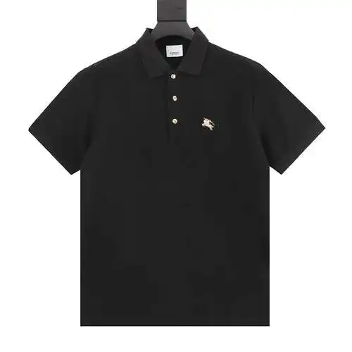 BBR war horse logo short-sleeved polo shirt