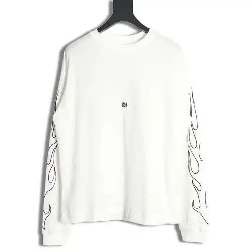GVC Givenchy 24SS Year of the Dragon limited waffle long-sleeved T-shirt