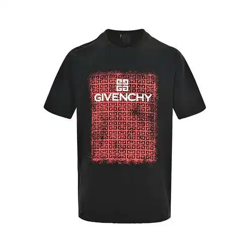 GVC/Givenchy 24ss inkjet 4G gradient all-over printed short sleeves