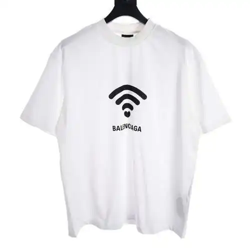 BLCG24ss WIFI love white ink direct printing short-sleeved T-shirt