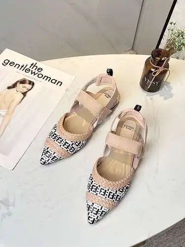 Zapatos planos tejidos F&DI Talla: 35-41 (41 personalizados) Q62YS21