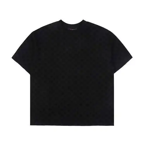 Louis Vuitton Jacquard all-over logo short-sleeved T-shirt