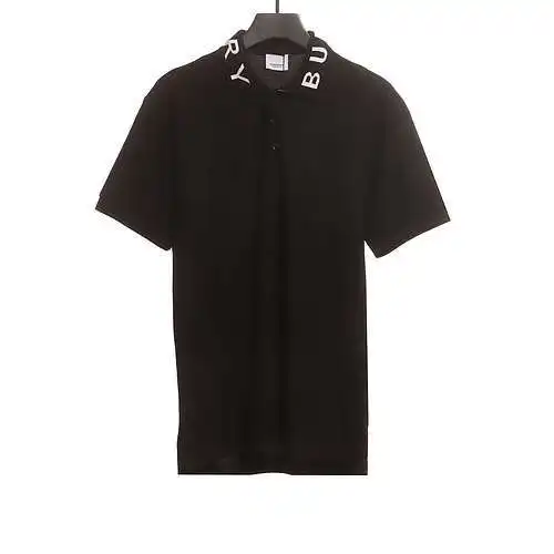 BBR Burberry neckline letters POLO black