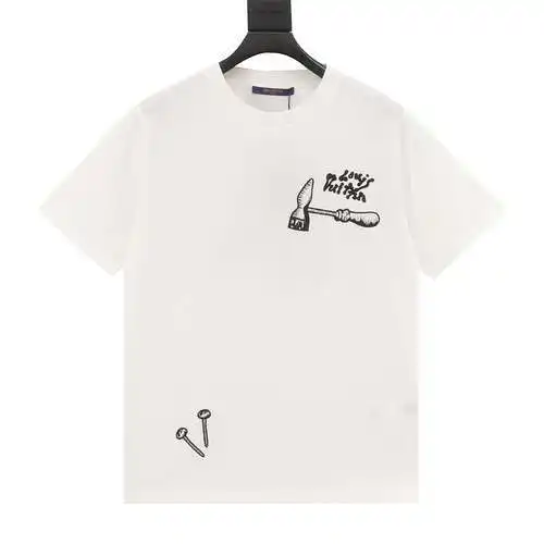 1V Hammer Tool Embroidered Short Sleeve T-Shirt