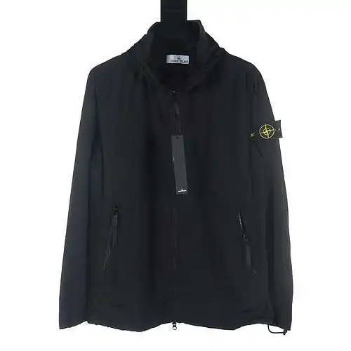 ST/Stone Island solid color arm logo jacket