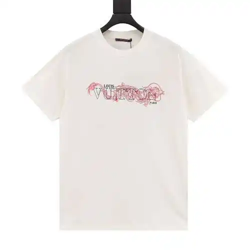 1V Year of the Dragon Series Tamron letter printed short-sleeved T-shirt