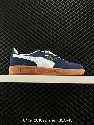 Artículo retro Puma Palermo OG Zapatillas de entrenamiento morales de corte bajo, antideslizantes y 