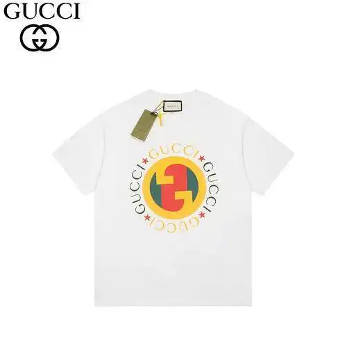 GC/Gucci 24Fw Star LOGO printed short sleeves