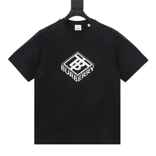 BBR three-dimensional square TB letter printed short sleeves