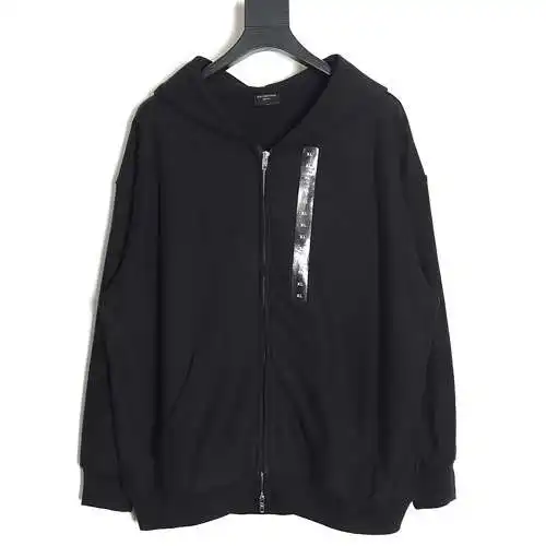 BLCG Balenciaga 24SS size sticker zipper jacket