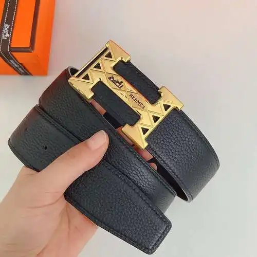 H Aima cinturón de cuero original para hombre calidad mostrador H Aima cinturón para hombre listo pa