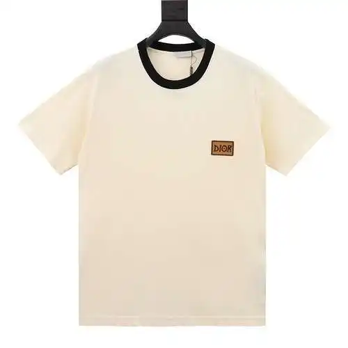 CD chest embossed LOGO short-sleeved T-shirt
